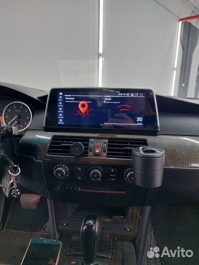 Штатный монитор BMW 5 E60 8/128GB CCC Android 12