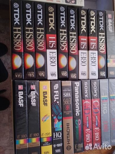 Видеокассеты -TDK basf