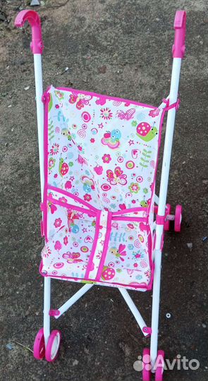 Коляска трость для кукол