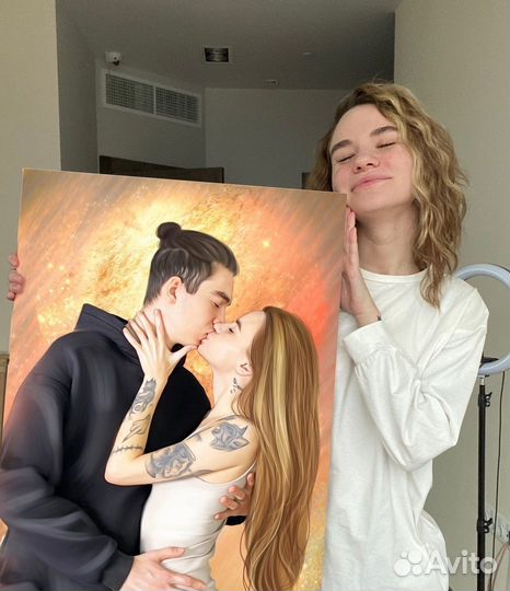 Печать фото на холсте