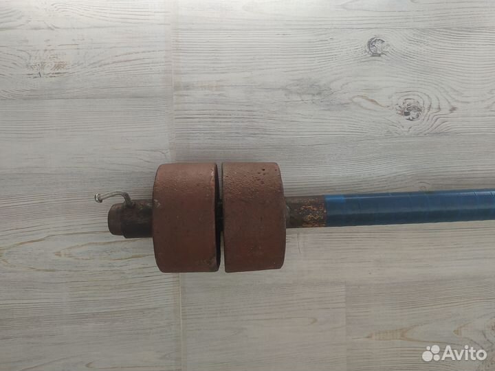 Штанга с блинами бу