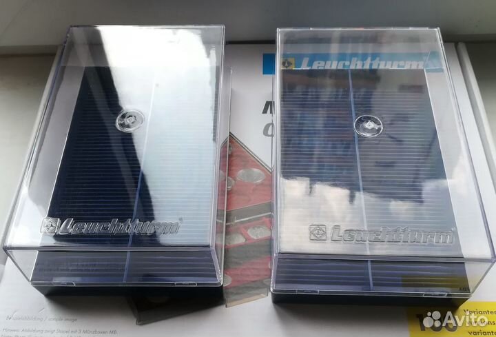 Пластиковый бокс коробка для хранения 100 монет