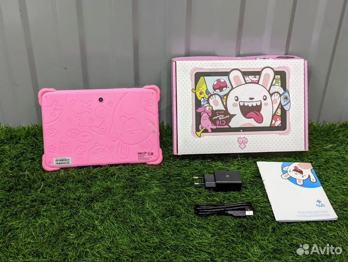 Планшет детский Dexp 2/32 розовый (новый)