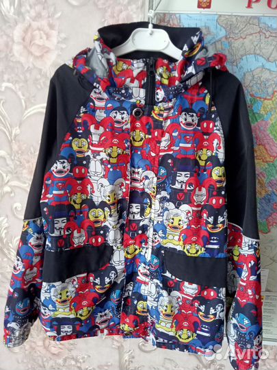 Ветровки на мальчика 116-122