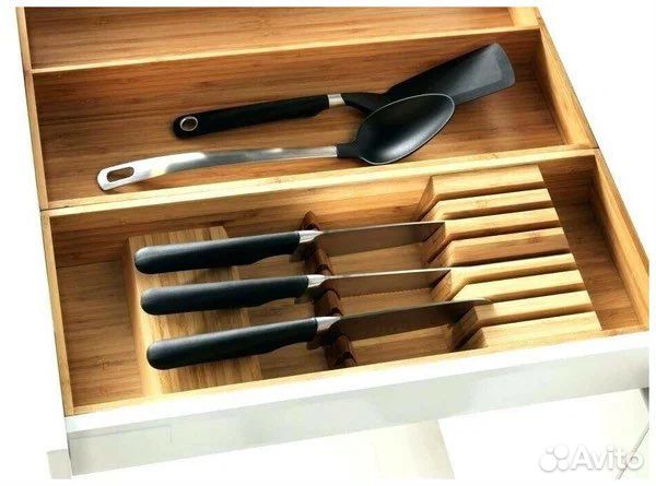 Подставка под ножи IKEA варьера бамбук