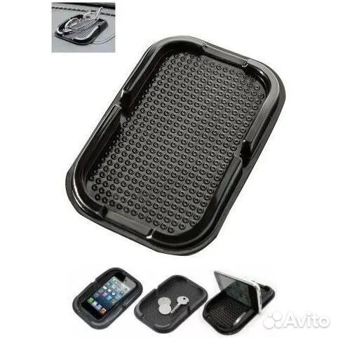 Противоскользящий коврик -подставка для телефона