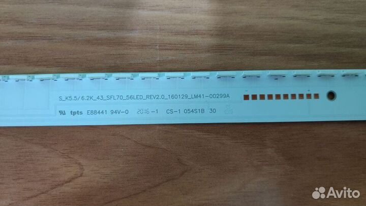 Подсветка Samsung 43 BN96-39506A