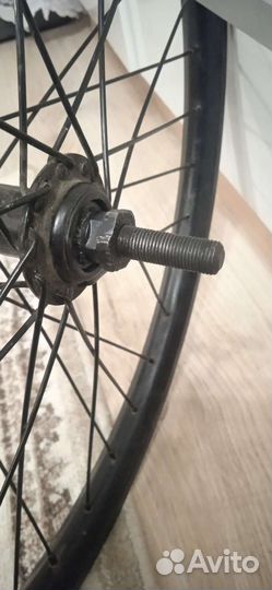 Переднее колесо на bmx