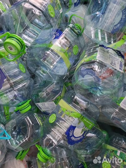 Пэт Бутылки 5л. Для Воды Шишкмн Лес Новые