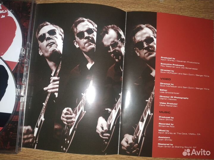 Bonamassa 2 DVD фирма, с автографом