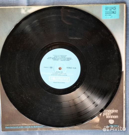 Пластинка для проигрывателя John Lennon 