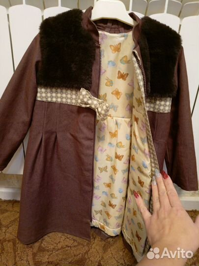 Зимнее пальто детское