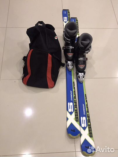 Горные лыжи детские с ботинками