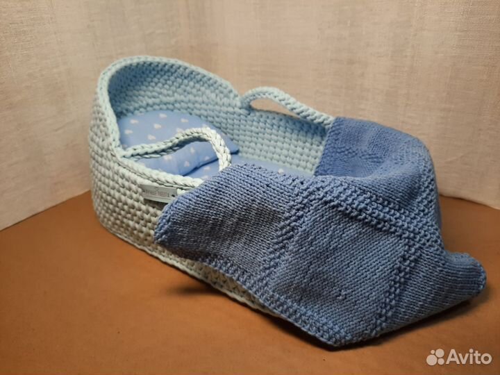 Люлька переноска для игрушек ручная работа