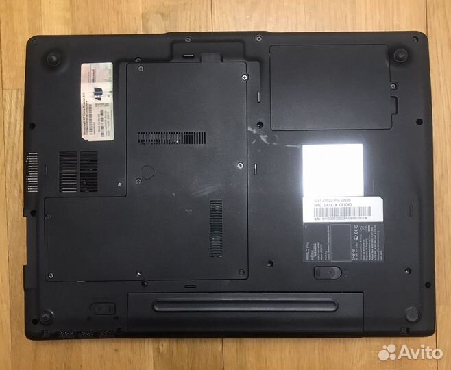 Ноутбук fujitsu siemens amilo Pro V2085