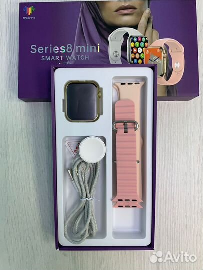 Смарт часы фитнес браслет S8 mini 41см