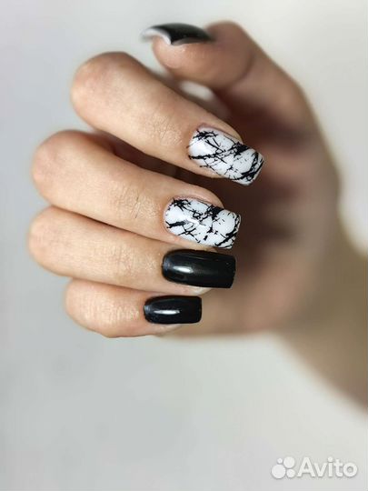 Маникюр с покрытием гель-лаком