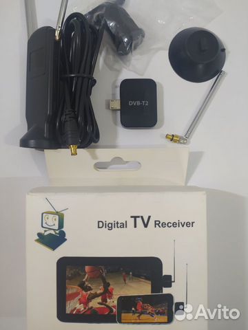 Цифровой тв тюнер DVB-T2 для смартфона / планшета объявление продам