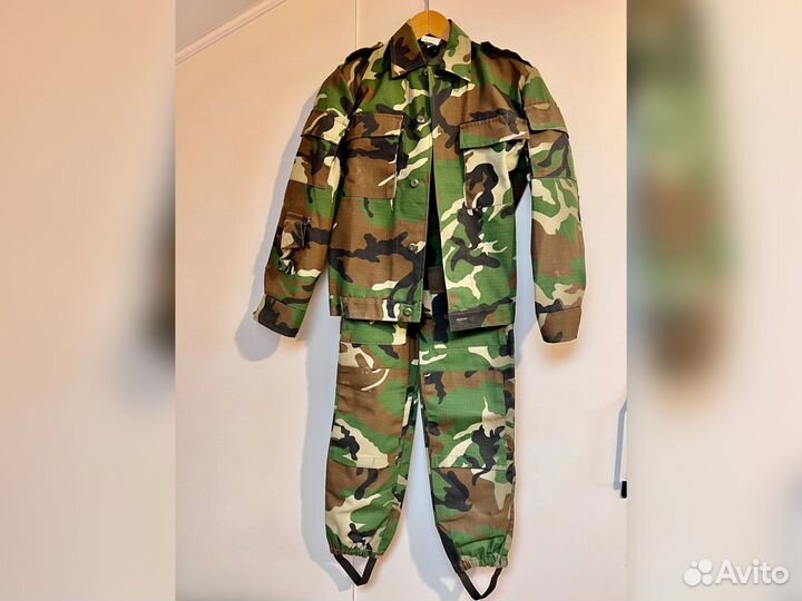 Детский военный костюм Спецназ камуфляж