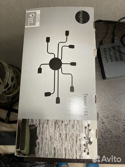 Люстра в стиле лофт