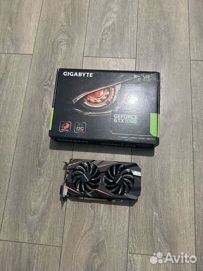 Видеокарта Gigabyte GTX 1060 6Gb
