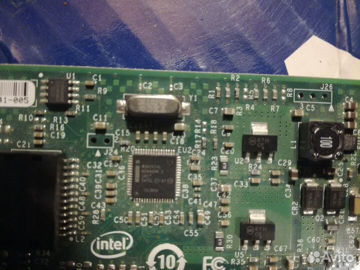 Гигабитная Сетевая карта pci-e, intel. 490367-0