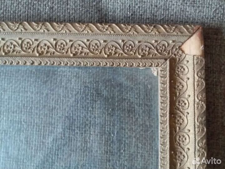 Рама антикварная со стеклом