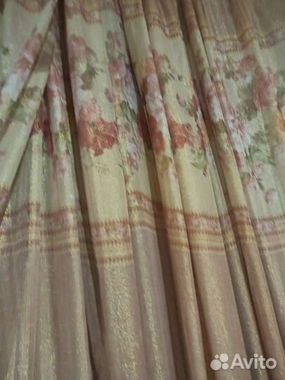 Шторы и тюль бу