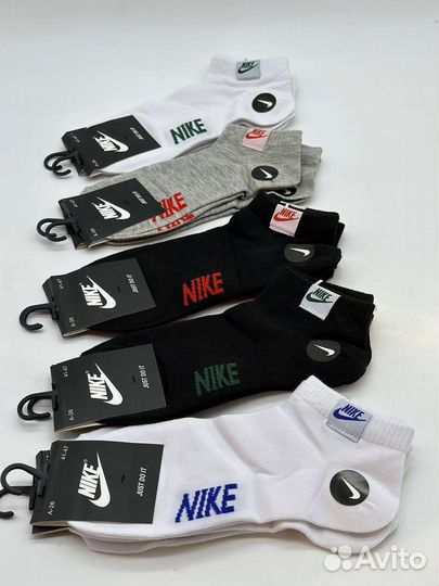 Носки короткие Nike Adidas Reebok в наличии
