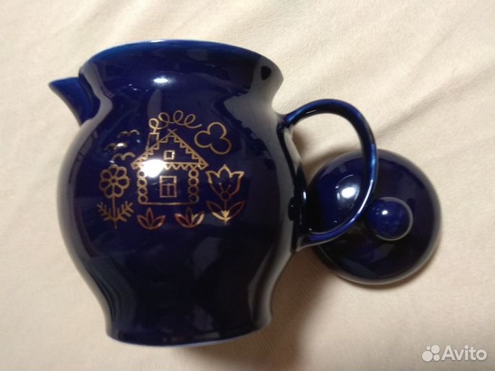 Синий кобальт посуда. Разное