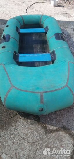 Лодка надувная двухместная бу