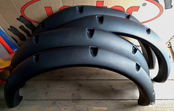 Расширители колёсных арок нива 2121 3D