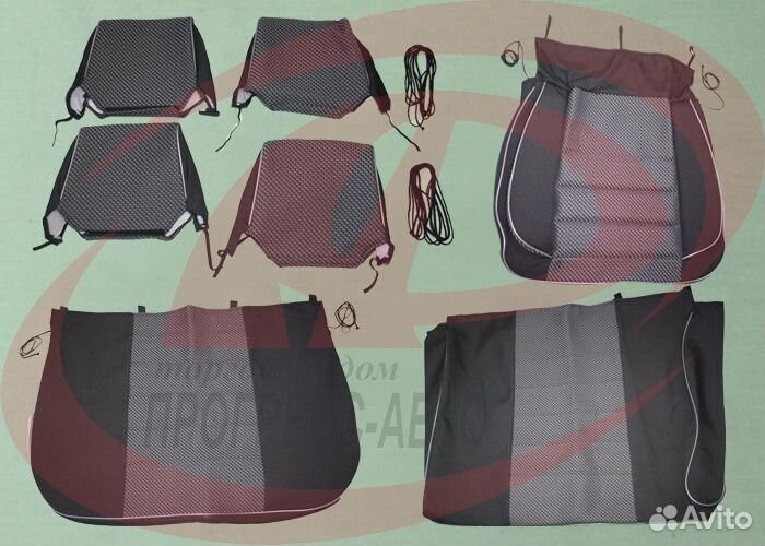 Комплект чехлов Газель Некст 7 мест
