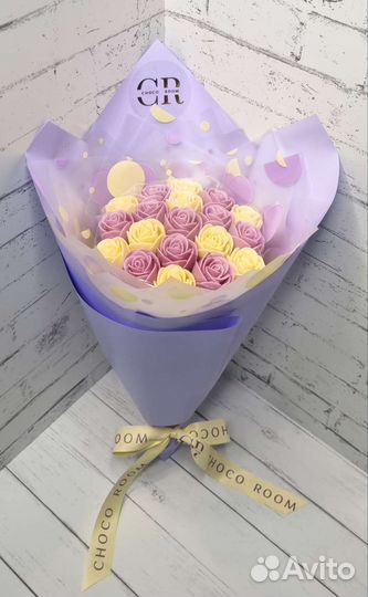 Букет из шоколадных цветов