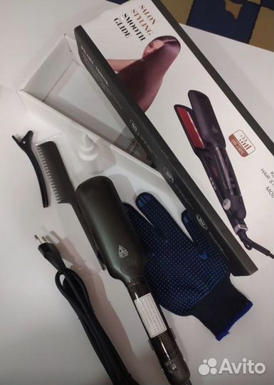 Паровой выпрямитель для волос новый