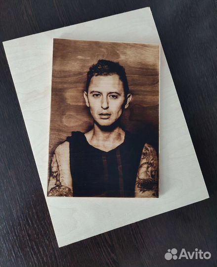 Выжигание портретов на дереве