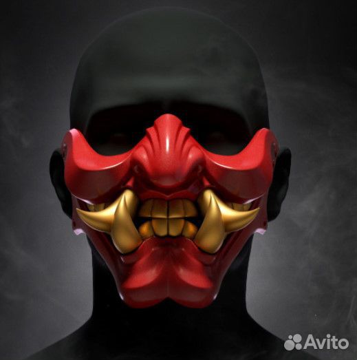 Маска hannya