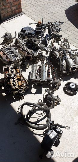 Двигатель на запчасти 6G74 от Паджеро 3 рестайлинг