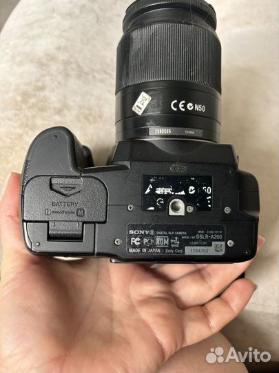 Фотоаппарат Sony alfa 200