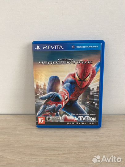 Новый Человек Паук PS Vita