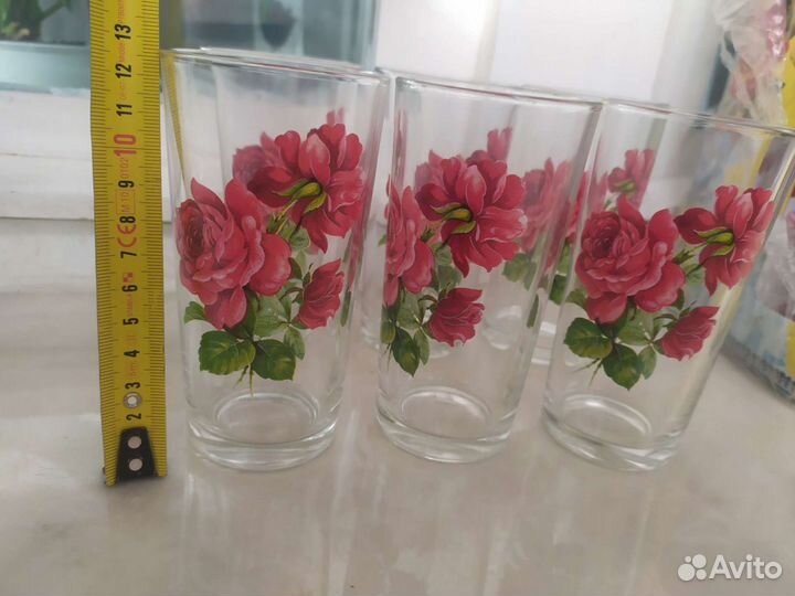 Стаканы,рюмки,фужеры, чашки новые и б/у