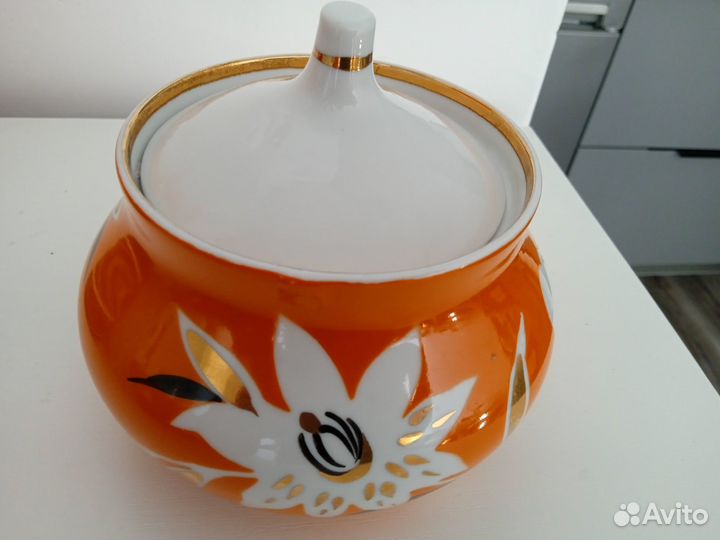 Чайный сервиз Тигровая лилия Дулево