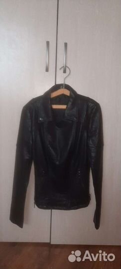 Кожаная куртка косуха новая
