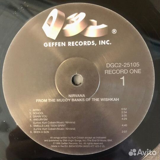 Nirvana – From The Muddy Banks Of The Wishkah (2LP