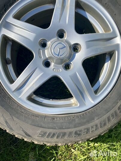 Литые диски r15 mazda 3 (bk) рест