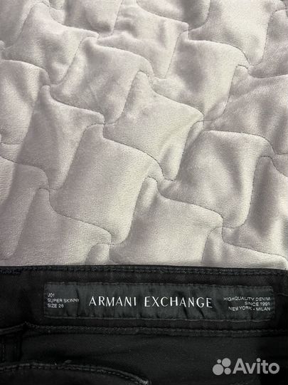 Armani exchange джинсы женские