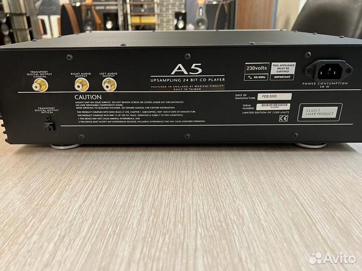 CD проигрыватель Musical Fidelity A5CD