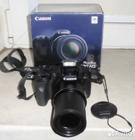 42х-кратный Canon PowerShot SX520 HS.Комплект