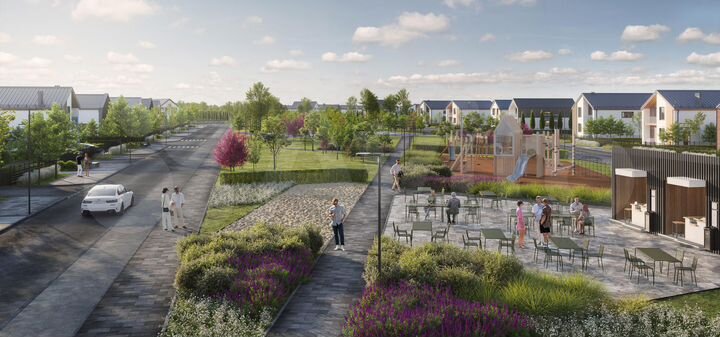 Дом 110 м² на участке 7,3 сот.