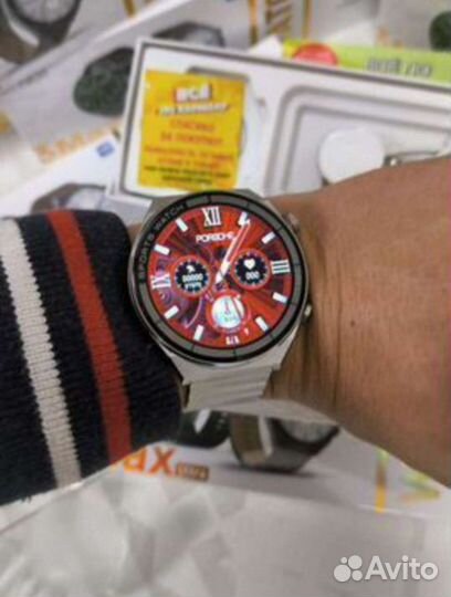 Смарт часы DT 3 MAX круглые Smart Watch